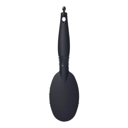 Red Blow Dry Friendly Silky Paddle Brush Oval