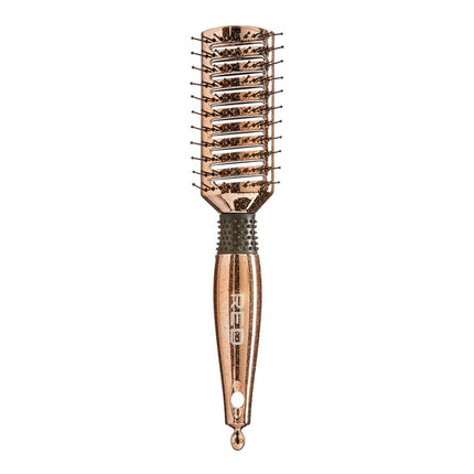 Red Blow Dry Friendly Lose Gold Paddle Brush Vent