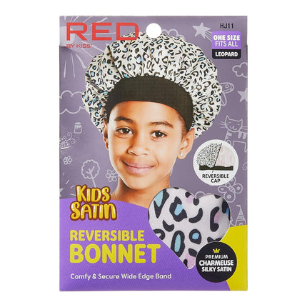 Red By Kiss Dids Satin Reversible Bonnet
