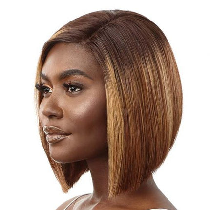 Outre Mytresses 100% Unprocessed Human Hair Custom Colored Hd Lace Front Wig - Letisha