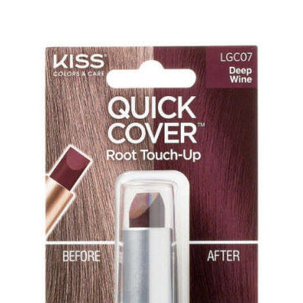 Kiss Colors Care Quick Cover Root Touch-Up - Deep Wine