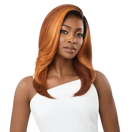 Outre Sleeklay Part Deep-c Hd Lace Front Wig - Vernisha