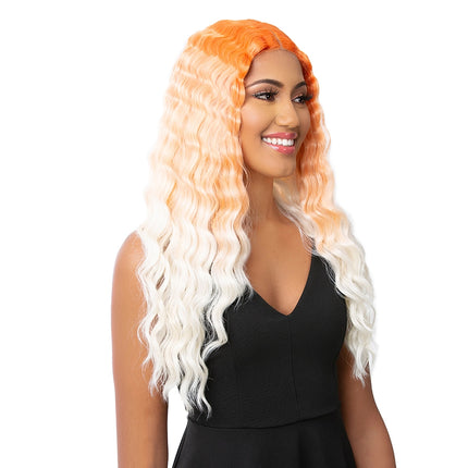 It's A Wig Premium Synthetic Lace Front Wig - Hd Lace Crimped Hair 5
