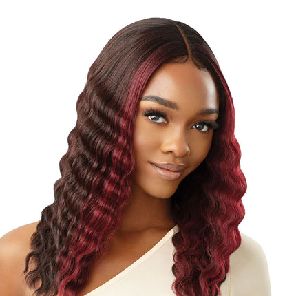 Outre Synthetic Hair Hd Lace Front Wig - Lesma