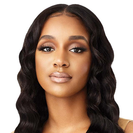 Outre Mytresses Gold Label 100% Unprocessed Human Hair U Part Leave Out Wig - Hh Loose Deep 20