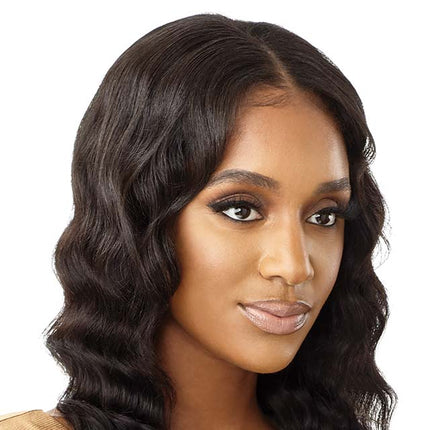 Outre Mytresses Gold Label 100% Unprocessed Human Hair U Part Leave Out Wig - Hh Loose Deep 21