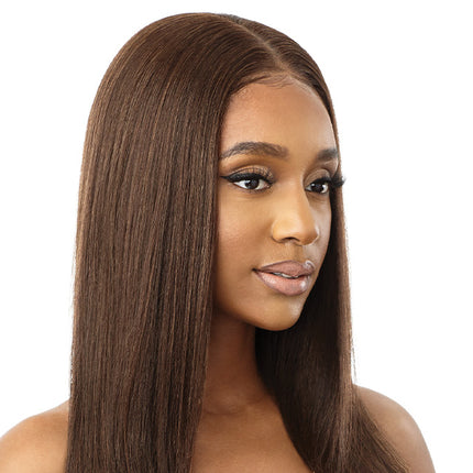 Outre 100% Human Hair Blend 13x6 Hand-tied 360 Lace Frontal Wig - Marisa