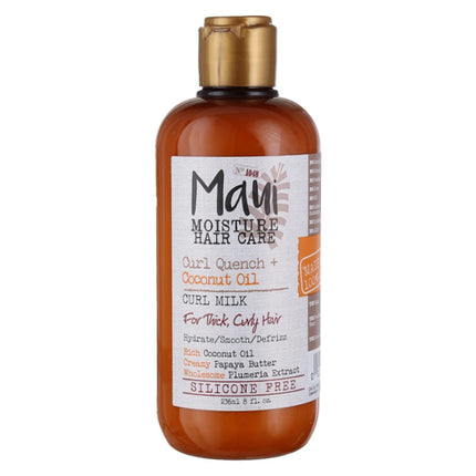 Maui Moistrue Curl Quench Coconut Oil Curl Milk 8oz