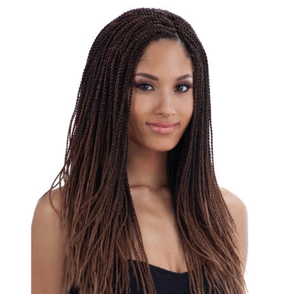 Micro Senegalese Twist - Freetress Bulk Crochet Braiding Hair Extension Braid