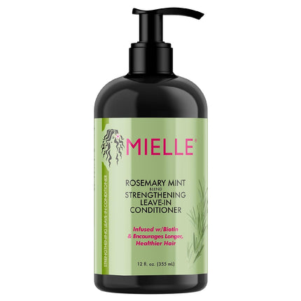 Mielle Rosemary Mint Strengthening Leave-in Conditioner 12oz