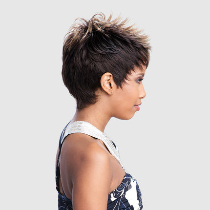 Moby - Vanessa Fashion Synthetic Short Straight Spike Full Wig