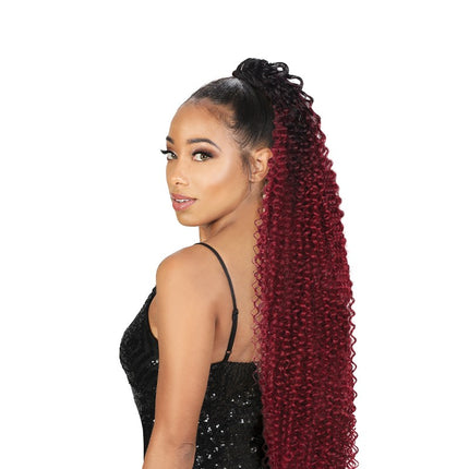 Zury Natural Dream Synthetic Quick Weave Ponytail - Passion Curl 24"