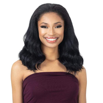 Freetress Equal Natural Me Synthetic Drawstring Fullcap Wig - Natural Pressed Waves