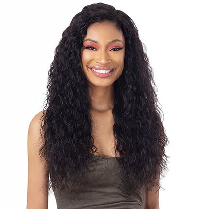 Naked Natural Wet & Wavy Human Hair Weave - Loose Deep 3pcs 18, 20, 22"