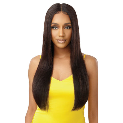 Outre Mytresses 100% Unprocessed Human Hair Hd Lace Front Wig - Natural Straight 28
