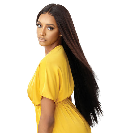 Outre Mytresses 100% Unprocessed Human Hair Hd Lace Front Wig - Natural Straight 34