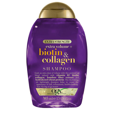 OGX Extra Volume + Biotin & Collagen Shampoo 13oz