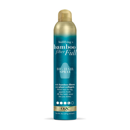 OGX Bodifying + Bamboo Fiber Full Big Hair Spray 8oz