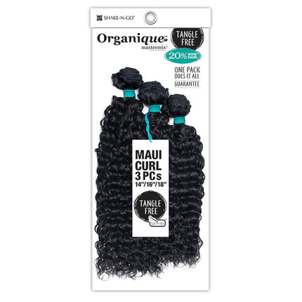 Organique Synthetic Weave Extension - Maui Curl 3Pcs (18/20/22)
