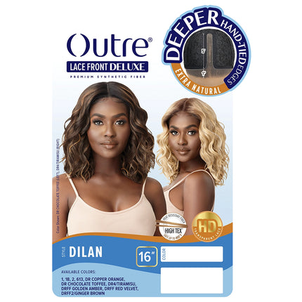 Outre Synthetic Deluxe Lace Front Wig - Dilan