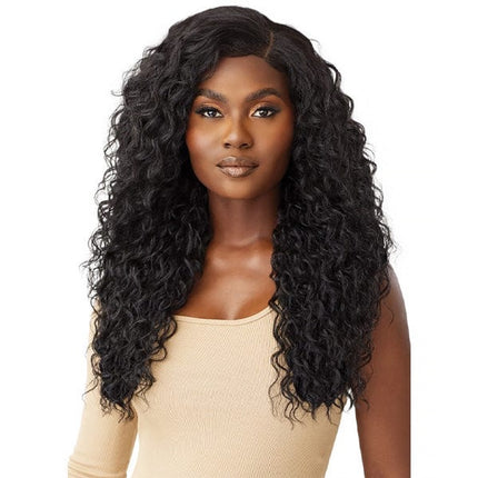 Outre Human Hair Blend 5x5 Lace Closure Wig - Hhb-malaysian Deep 26"