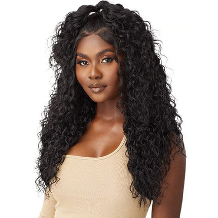 Outre Human Hair Blend 5x5 Lace Closure Wig - Hhb-malaysian Deep 26"