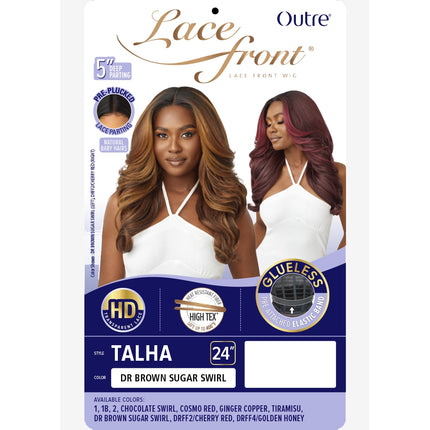 Outre Synthetic Hair Hd Lace Front Wig - Talha