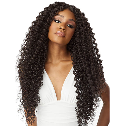 Sensationnel Vice Bundles 3x Multi Pack Weave + Hd Lace Closure - Boho Curl 26", 28", 30"