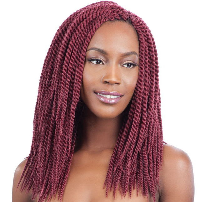 Senegal Twist Large 12" - Freetress Synthetic Crochet Braid Hair Pre-looped