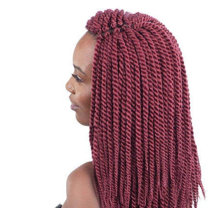 Senegal Twist Large 12" - Freetress Synthetic Crochet Braid Hair Pre-looped