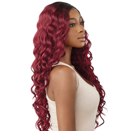 Outre Sleeklay Part Synthetic Hd Lace Front Wig - Shalini