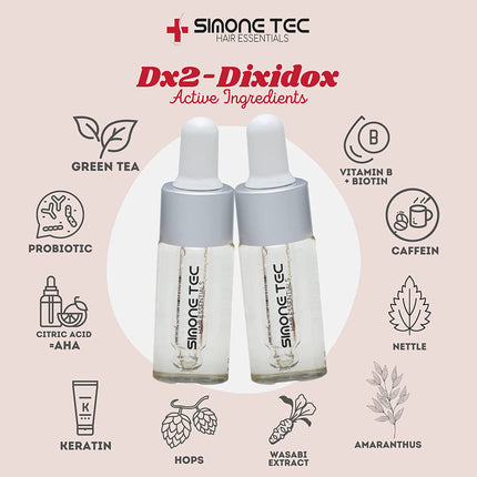 Simone Tec Hair Essentials Dx2-Dixidox Anti Hair Loss Treatment 0.33 oz