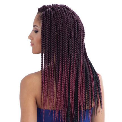 Single Twist Large - Freetress Braid Bulk Crochet Senegal Braiding Hair