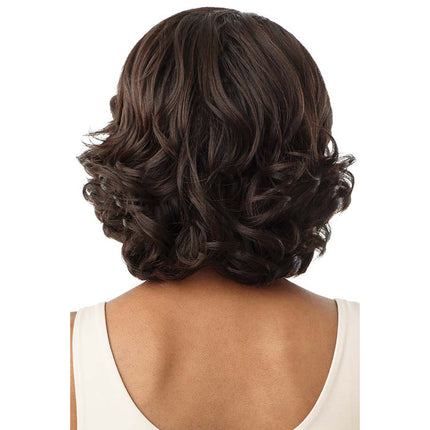 Outre Synthetic Melted Hairline Hd Lace Front Wig - Soveida