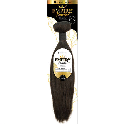 Sensationnel Human Hair Empire Bundles Weave - Straight 10"