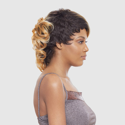 Super Nastak - Vanessa Synthetic Medium Mohawk Style Curly Tailed Wig