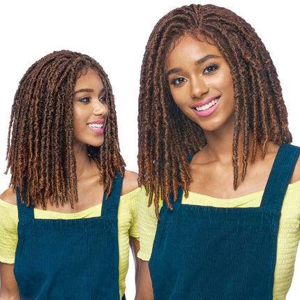 Vanessa Synthetic Slayd Lace Front Wig - Tu Spring Locs 18
