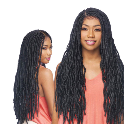 Vanessa Synthetic Slayd Lace Front Wig - Tu Spring Locs 34