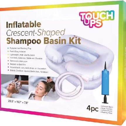 Touchups Inflatable Shampoo Basin Kit