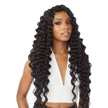 Sensationnel Vice Bundles 3x Multi Pack Weave + Hd Lace Closure - Deep Twist 26", 28", 30"