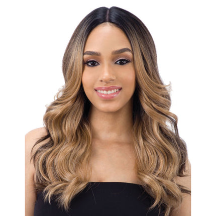 Valentino - Freetress Equal Synthetic 5 Inch Deep Lace Part Wig Long Wavy