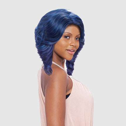 Super Vc Sevin - Vanessa Synthetic Super V-line C-side Part Wig Flip Curl