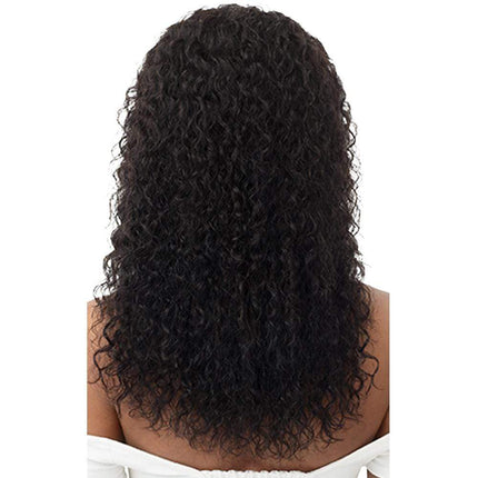 Outre Human Hair Headband Wig - Wet & Wavy Boho Deep 20