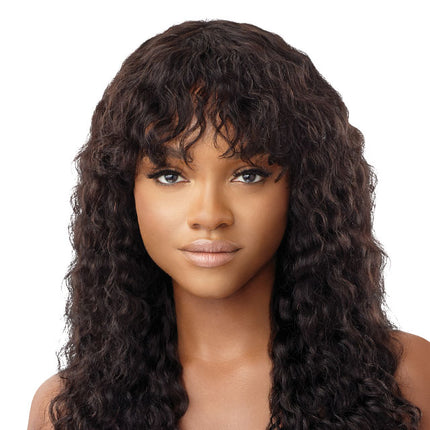 Outre Mytresses 100% Unprocessed Human Hair Wet & Wavy Full Wig - Natural Wave 20