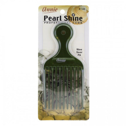 [Annie] Pearl Shine Comb Wave Saver Pik - #0148