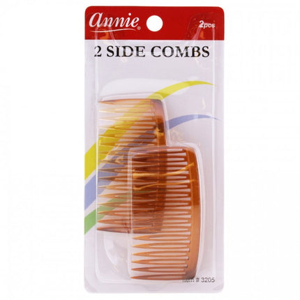 [Annie] Side Combs Large 2Pcs - #3205
