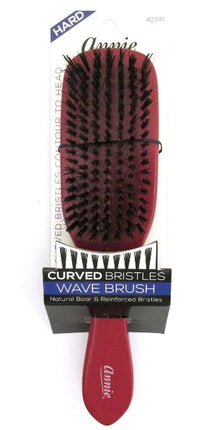 [Annie] Hard Curved Bristles Wave Brush - #2330