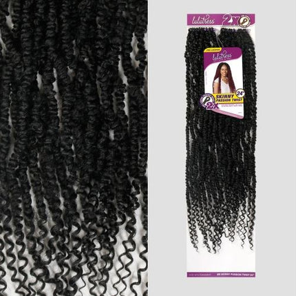 Sensationnel Lulutress Synthetic Braid - 2x Skinny Passion Twist 24