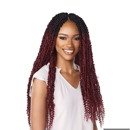 Sensationnel Lulutress Synthetic Braid - 2x Skinny Passion Twist 24