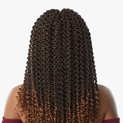 Sensationnel Lulutress Synthetic Crochet Braid - 3x 3d Passion Twist 18"